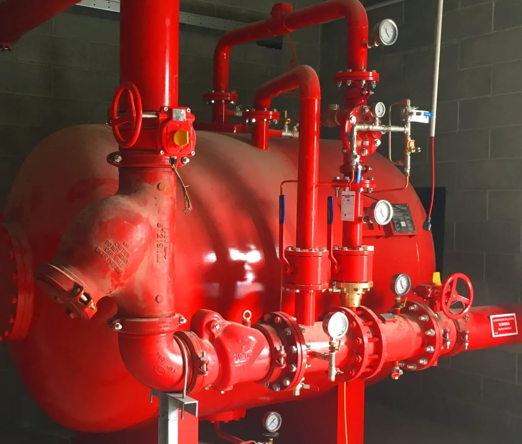 impianti antincendio - serbatoio schiuma